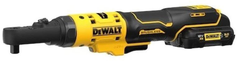 Akumuliatorinė terkšlė DeWalt DCF500L2G-QW; 12 V; 1/4''-3/8''; 75 Nm; 2x3,0 Ah akum.