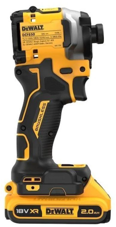 Smūginis suktuvas DeWalt DCF850D2T; 18 V; 2x2,0 Ah akum.