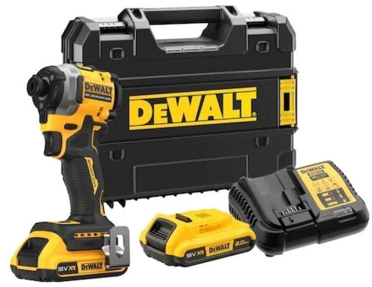 Smūginis suktuvas DeWalt DCF850D2T; 18 V; 2x2,0 Ah akum.