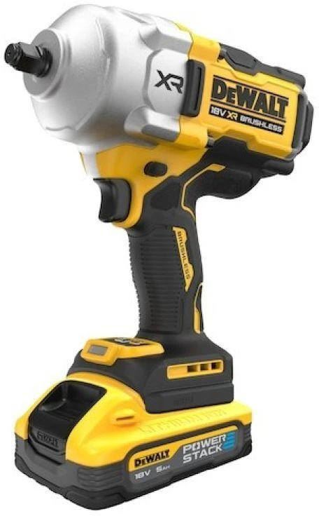 De Walt Smūginis veržliasūkis DeWalt DCF961H2T-QW; 18 V; 2x5,0 Ah akum.