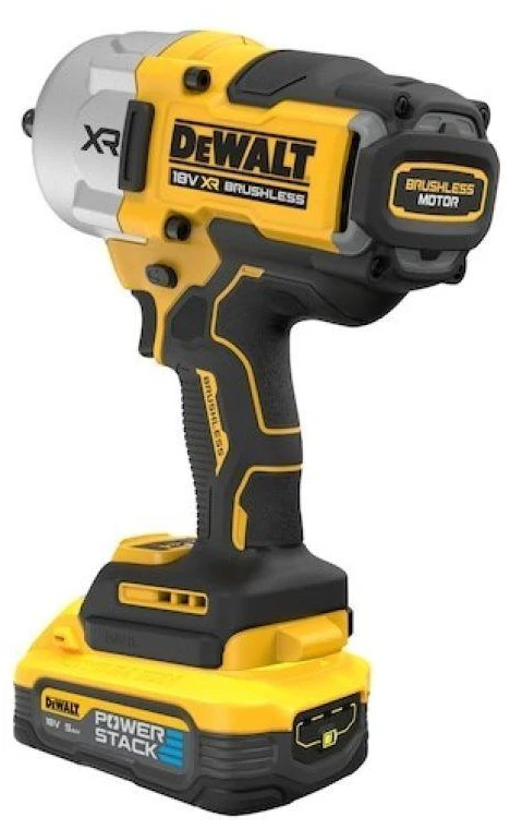 De Walt Smūginis veržliasūkis DeWalt DCF961H2T-QW; 18 V; 2x5,0 Ah akum.