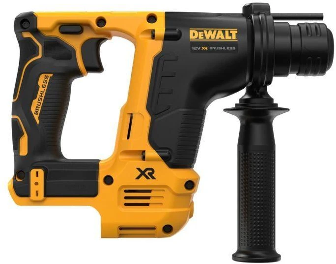 DEWALT DCH072NT-XJ - 12V SDS-PLUS XR BE ŠEPELIŲ Perforatorius 14MM 1.1J - BE Akumuliatoriaus