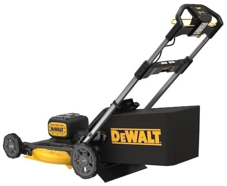DEWALT stumiama akumuliatorinė vejapjovėDCMWP134N,  2x18V, 53cm, be akumuliatoriaus ir kroviklio