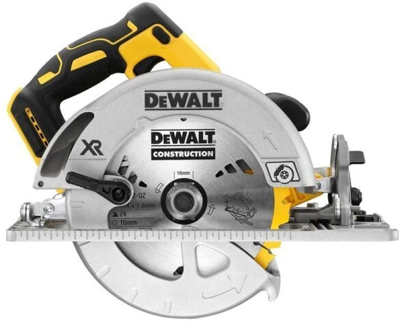 DEWALT diskinis pjūklas DCS572N 18V 184mm be akumuliatoriaus ir kroviklio