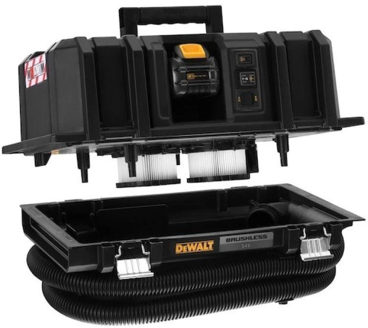 Akumuliatorinis dulkių siurblys DeWalt DCV586MT2-QW; 54 V; 2x6,0 Ah akum.