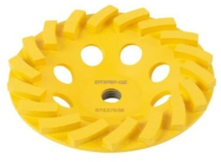 Deimantinis šlifavimo diskas DeWalt TURBO; 125 mm