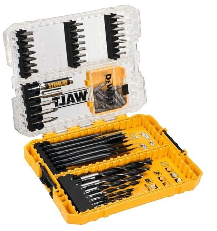 Dewalt grąžtų ir sukimo antgalių rinkinys 57 vnt. DT70758