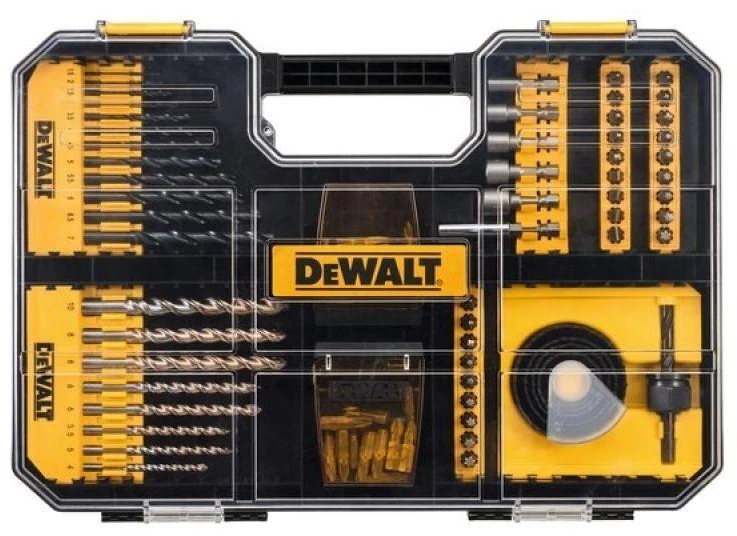 Grąžtų rinkinys Dewalt T-Stak DT1569, 100 dalių