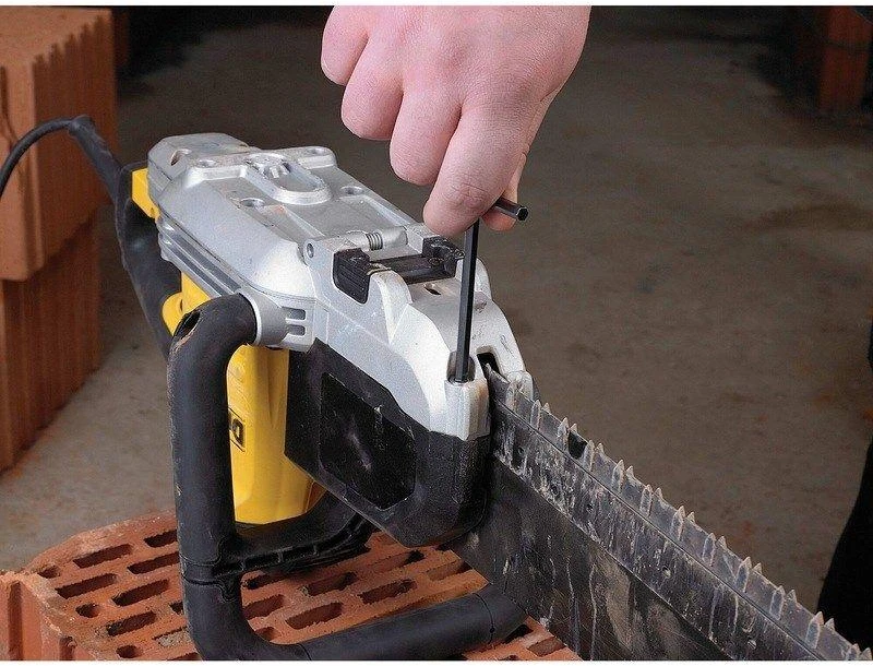 Tandeminis pjūklas DeWalt DWE398-QS