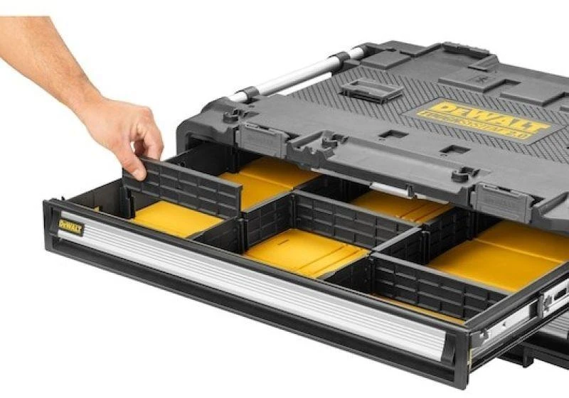 DeWALT dėžė su 2 stalčiais TOUGHSYSTEM 2.0 DXL DWST08520-1