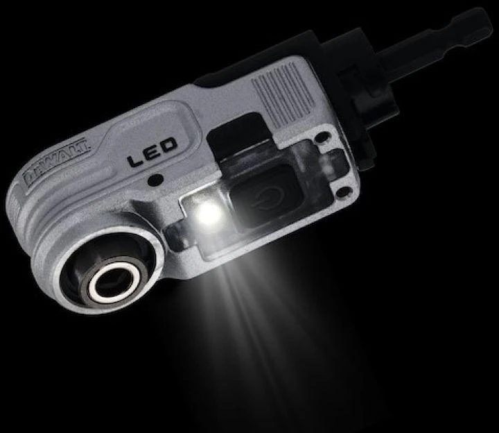DEWALT KAMPINIS HEX ANTGALIS SU LED APŠVIETIMU