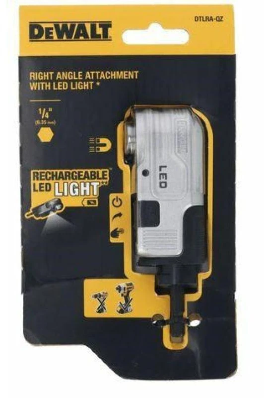 DEWALT KAMPINIS HEX ANTGALIS SU LED APŠVIETIMU