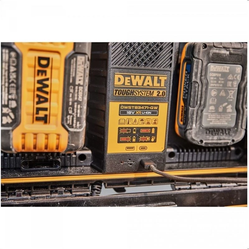 Dewalt toughsystem dwst83471 2x4A įkroviklis