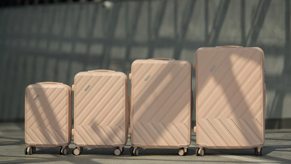 Solier Luggage Didelis 28 XL ABS kelioninis lagaminas - Solier KYOTO 1071 - Beigie