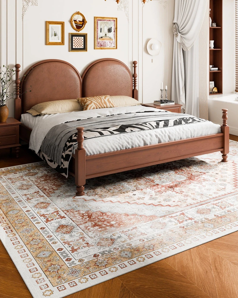 VEVOR didelis kilimas 274 x 366 cm vidinis neslystantis