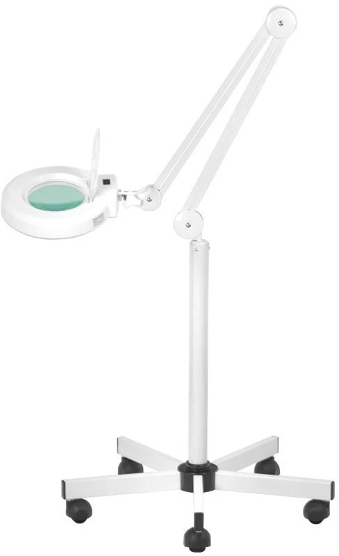 Activeshop Kosmetologinė lempa su lupa ir stovu S5 5D 12W Baltas