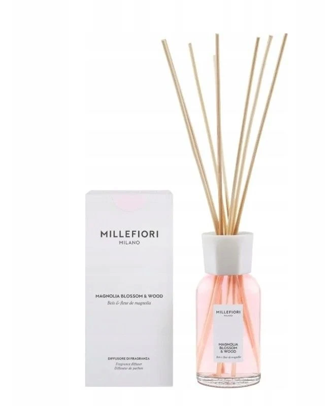 Erdvės kvapų difuzorius 250 ml MAGNOLIA BLOSSOM & WOOD MILLEFIORI