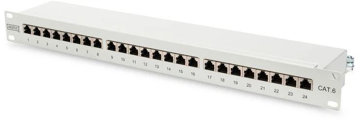 Assmann Electronic DIGITUS DN-91624S-EC DIGITUS 19 CAT6 pataisų skydelis 24 prievadų S-FTP