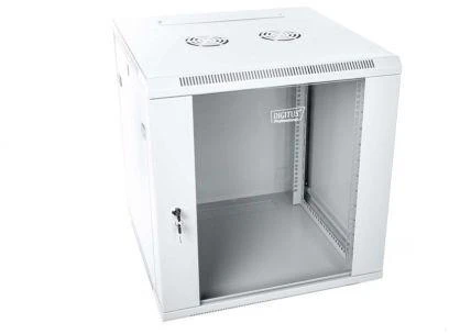 Assmann Electronic DIGITUS DN-W19 12U/600 Sieninė spintelė 12U 600x600mm pilkas RAL 7035