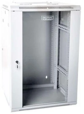 Laikiklis Digitus Professional Assmann Electronic DIGITUS DN-WD19 12U/600 Sieninė spintelė 12U dvisekcija 600x6000mm pilkas RAL 7035