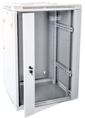Laikiklis Digitus Professional Assmann Electronic DIGITUS DN-WD19 12U/600 Sieninė spintelė 12U dvisekcija 600x6000mm pilkas RAL 7035