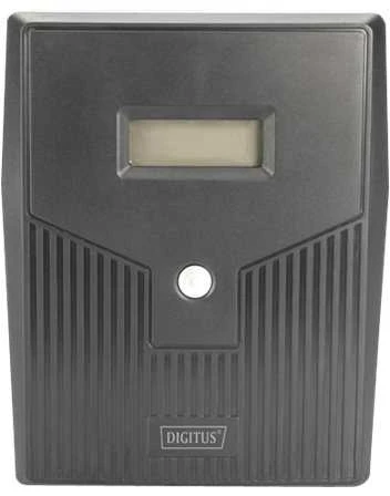 Assmann Electronic DIGITUS Line-Interactive UPS 1000VA/600W 12V/7Ah x2 baterija 4x CEE 7/7 AVR USB RS232 RJ11/RJ45 LCD ekranas