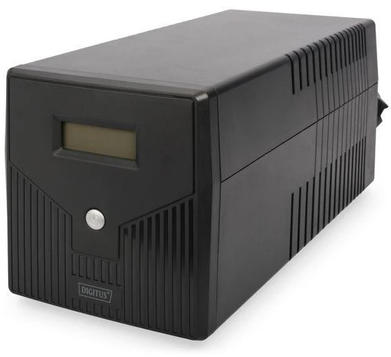 Assmann Electronic DIGITUS Line-Interactive UPS 1000VA/600W 12V/7Ah x2 baterija 4x CEE 7/7 AVR USB RS232 RJ11/RJ45 LCD ekranas