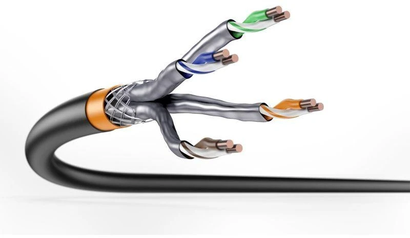 Digitus Skaitmenas | Cat 7 S/FTP laidojimo kabelis, simplex, PE | DK-1741-VH-10-OD