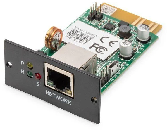 Digitus SNMP ir WEB plokštė nepertraukiamo maitinimo šaltiniams (UPS) ® OnLine
