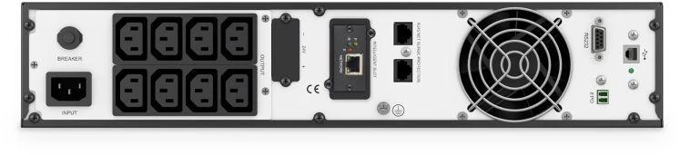 Digitus SNMP ir WEB plokštė nepertraukiamo maitinimo šaltiniams (UPS) ® OnLine
