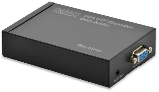 Assmann Electronic DIGITUS VGA-UTP ilgintuvas 300m Stotis/imtuvas 1920x1200 įsk. kintamosios srovės adapteris