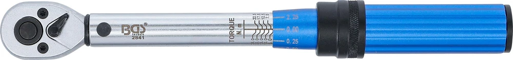 DINAMOMETRINIS RAKTAS | 10 MM (3/8") | 5–25 NM (2841)