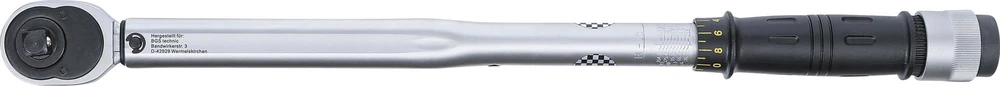 DINAMOMETRINIS RAKTAS | 12,5 MM (1/2") | 42–210 NM (965)