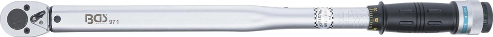 DINAMOMETRINIS RAKTAS | 12,5 MM (1/2") | 70–350 NM (971)