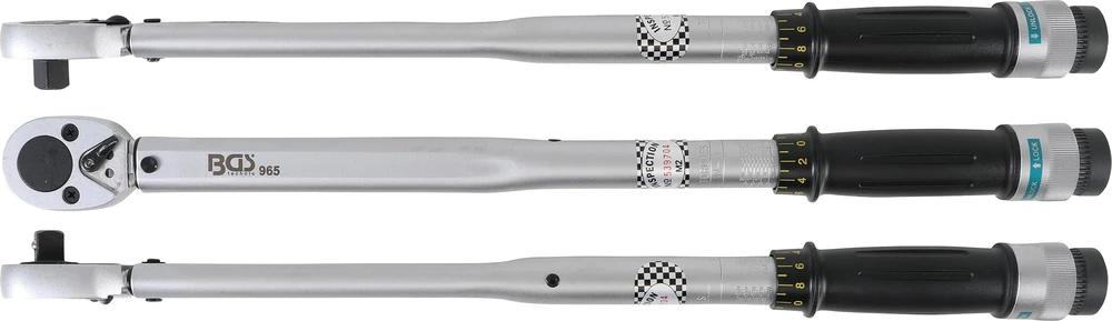 DINAMOMETRINIS RAKTAS | 12,5 MM (1/2") | 42–210 NM (965)