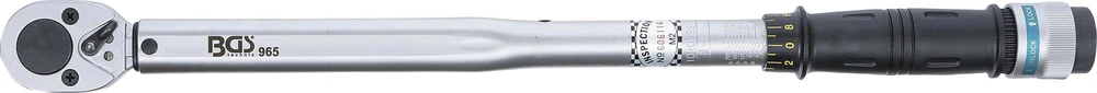 DINAMOMETRINIS RAKTAS | 12,5 MM (1/2") | 42–210 NM (965)