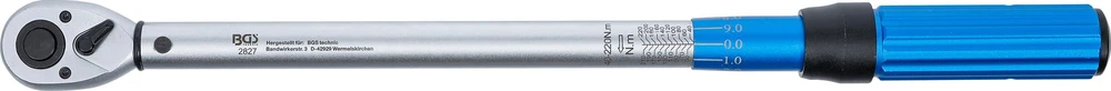 DINAMOMETRINIS RAKTAS | 12,5 MM (1/2") | 40–220 NM (2827)