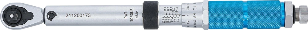 DINAMOMETRINIS RAKTAS | 6,3 MM (1/4") | 3–24 NM (72089)