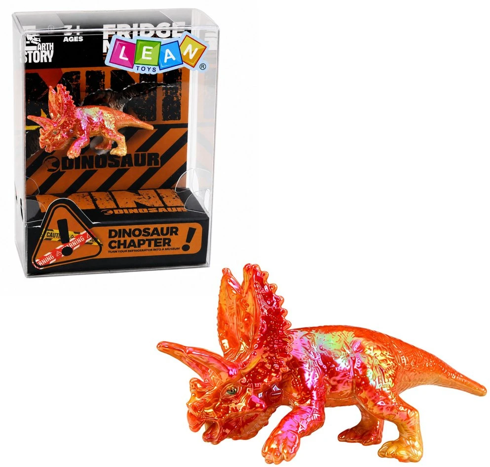 Lean Toys Dinozaurų figūrėlė su magnetu (įvairiaspalvė)
