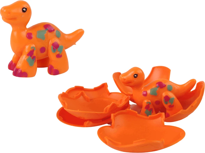 Žaislinis dinozauras kiaušinyje Lean Toys, 6 cm