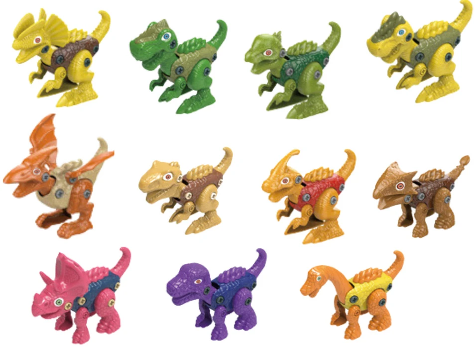 Dinozaurų kiaušinių rinkinys Lean Toys, 12 vnt.