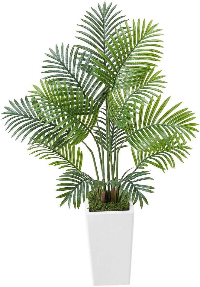 VEVOR 121 cm dirbtinės arekos palmės su vazonu