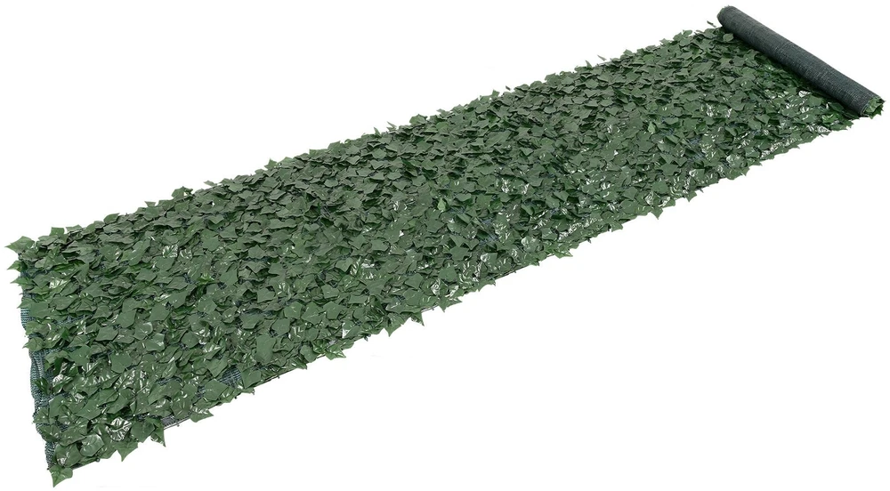 VEVOR Dirbtinė ažūrinė tvorelė 1 x 5m lauko erdvėms
