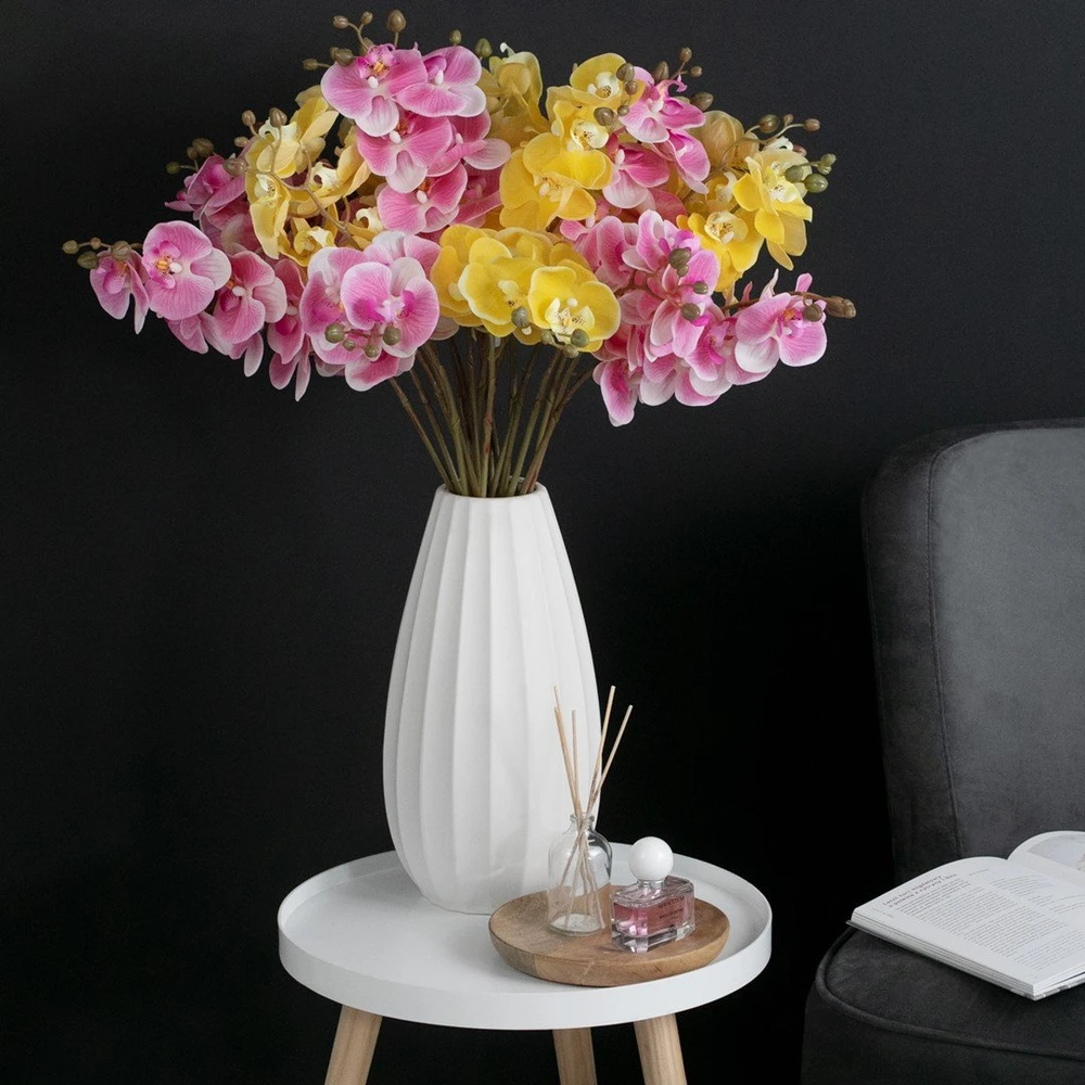 AmeliaHome Dirbtinė orchidėja Falení Honey, 10 vnt
