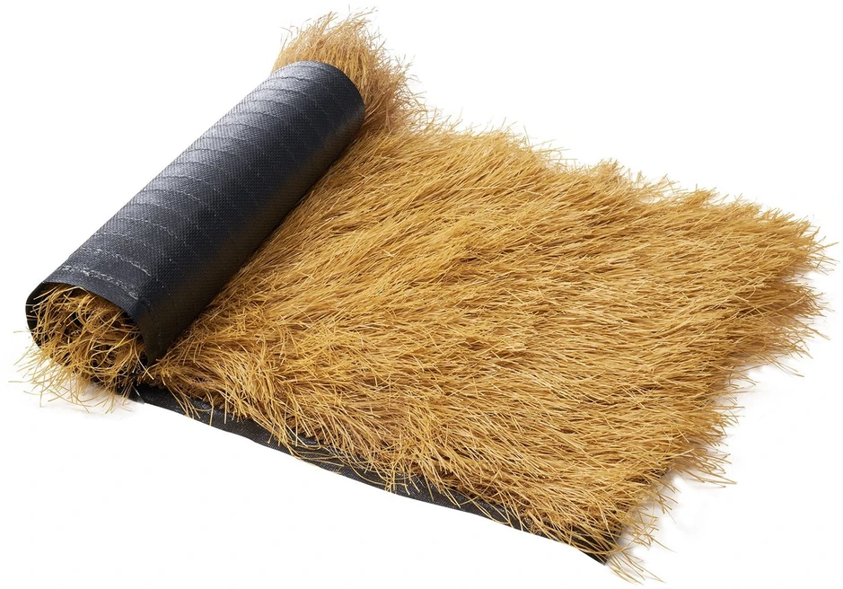 VEVOR Šiaudinis stogas baro dekorui 0.4 x 1.2 m