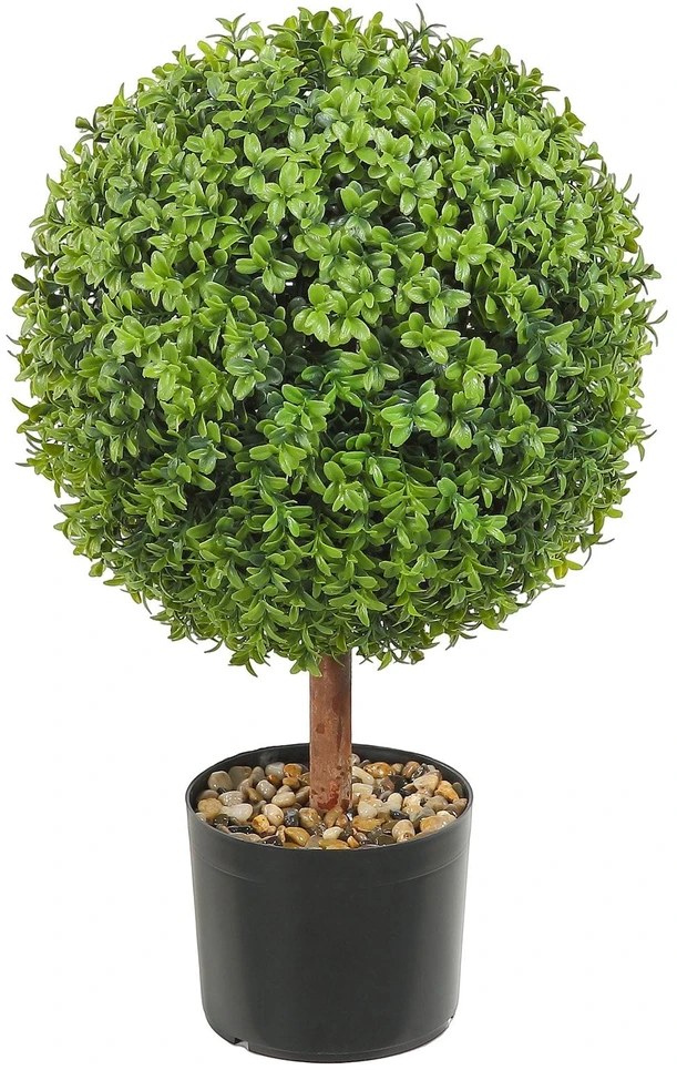 VEVOR Dirbtiniai buksmedžio medeliai 61 cm, 2 vnt.
