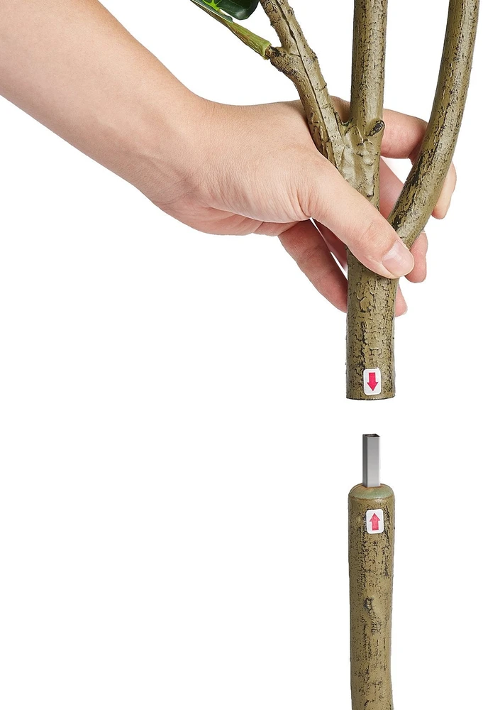 VEVOR Dirbtinis fikusas 5 ft aukščio