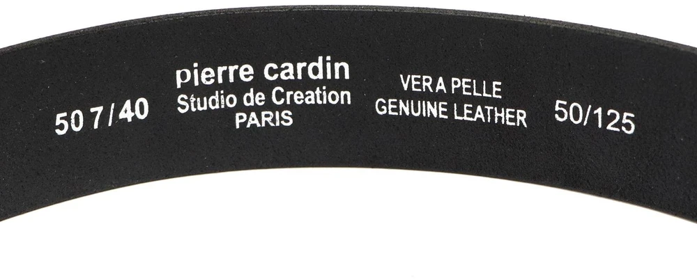 Diržas Pierre Cardin, juodas