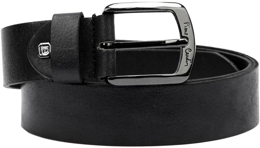 Diržas Pierre Cardin, juodas