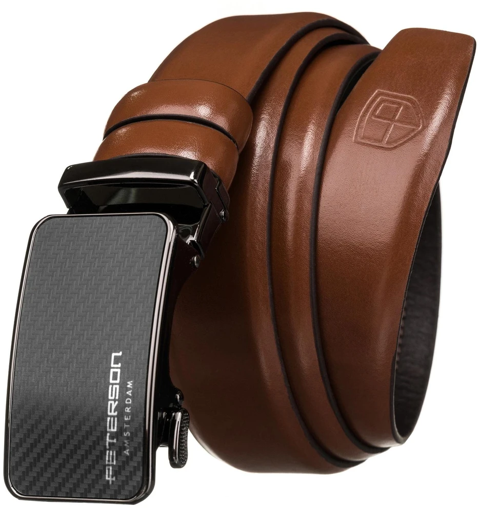 Diržas vyrams Peterson PTN A002 BROWN